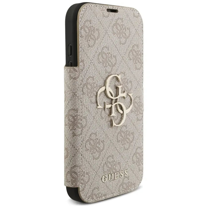 Guess Book 4G Metal Logo Case for iPhone 17 Pro - Pink - Cell phone cases and covers<<<HurtelXML