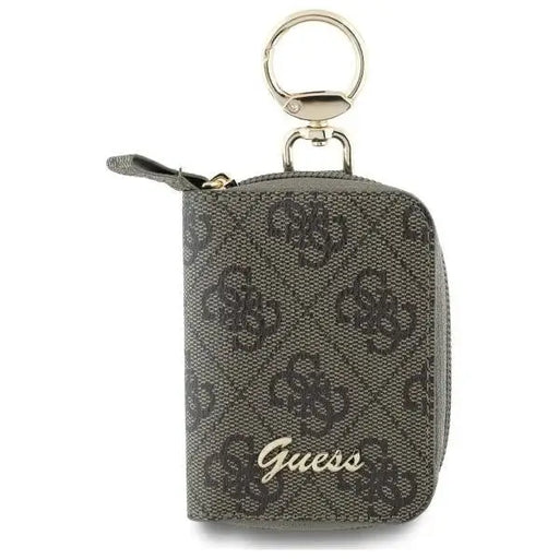 Guess Cable Pouch GUABP4DPTW Brown/brown 4G Triangle Cable Pouch - *Temporary category<<<HurtelXML