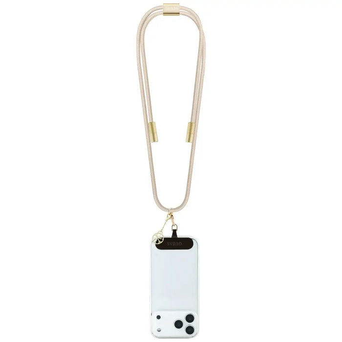 Guess CBDY 4G Charm USB-C / USB-C Cable 150cm - Beige - Cables and tapes<<<HurtelXML