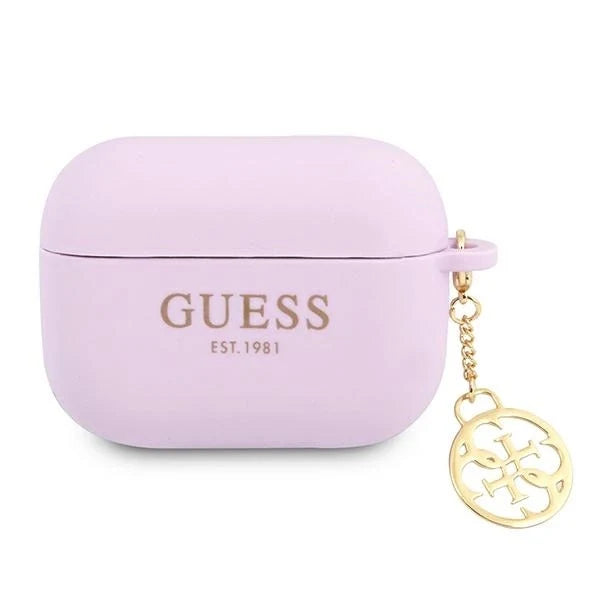Guess Charm 4G Collection Case for AirPods Pro - Purple - Cell phone cases and covers<<<HurtelXML