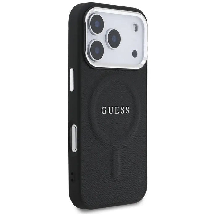 Guess Classic Logo MagSafe Case for iPhone 17 Pro - Black - Cell phone cases and covers<<<HurtelXML