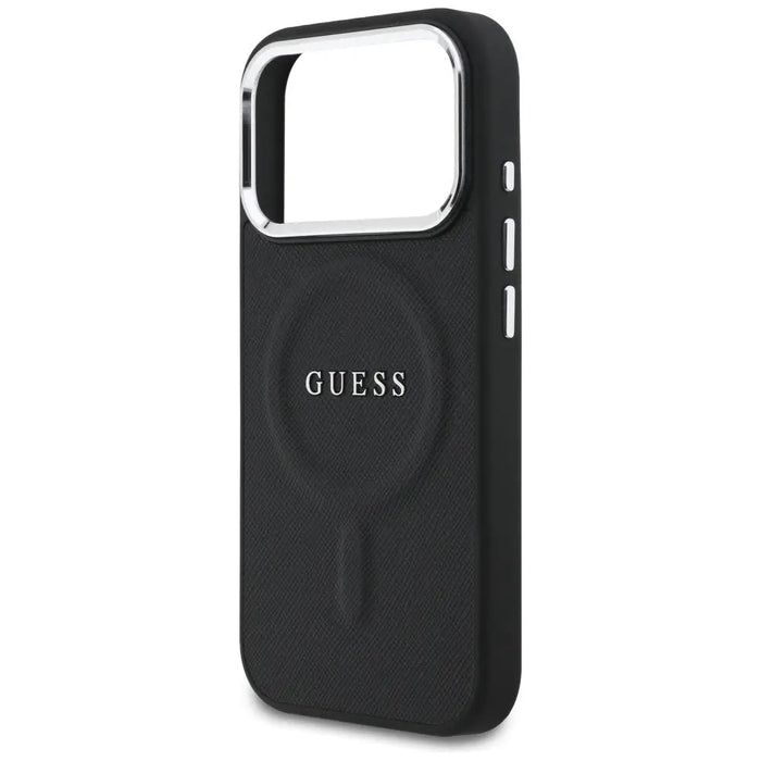 Guess Classic Logo MagSafe Case for iPhone 17 Pro - Black - Cell phone cases and covers<<<HurtelXML