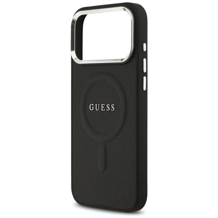 Guess Classic Logo MagSafe Case for iPhone 17 Pro Max - Black - Cell phone cases and covers<<<HurtelXML