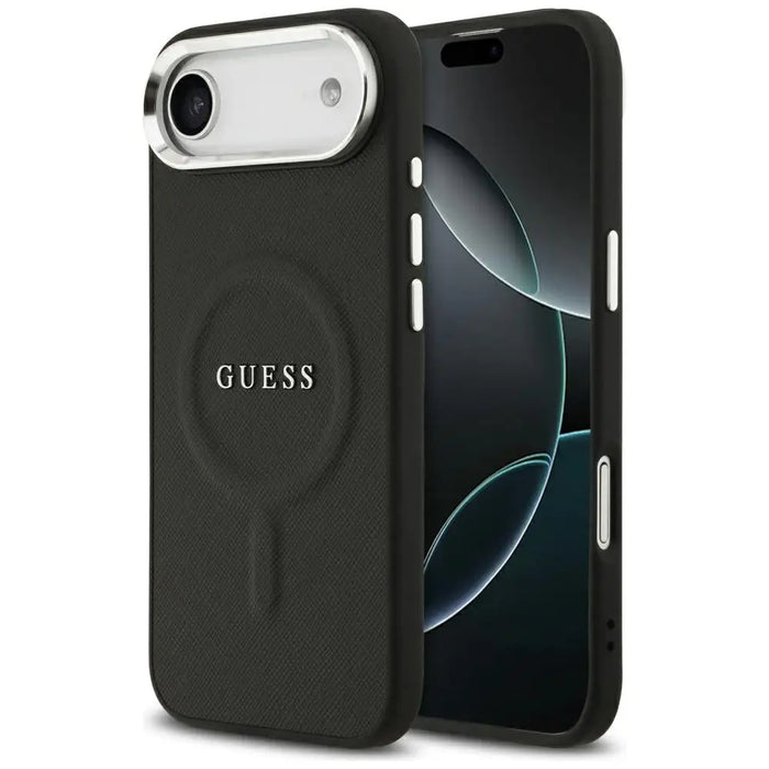 Guess Classic Logo MagSafe Case for iPhone Air - Black - Cell phone cases and covers<<<HurtelXML