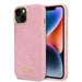 Guess Croco Collection case for iPhone 14 - pink - Cell phone cases and covers<<<HurtelXML