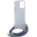 Guess Crossbody Cord 4G Print case for iPhone 15 Pro Max - blue - Cell phone cases and covers<<<HurtelXML