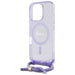 Guess Crossbody Cord Script MagSafe Case for iPhone 16 Pro - Purple - Cell phone cases and covers<<<HurtelXML