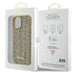 Guess Disco Metal Script case for iPhone 15 - gold - Cell phone cases and covers<<<HurtelXML