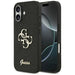 Guess Fixed Glitter Big 4G case for iPhone 17 - black - Cell phone cases and covers<<<HurtelXML