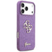 Guess Fixed Glitter Big 4G case for iPhone 17 Pro Max - purple - Cell phone cases and covers<<<HurtelXML
