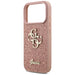 Guess Fixed Glitter Big 4G Case for iPhone 17 Pro - Pink - Cell phone cases and covers<<<HurtelXML