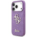Guess Fixed Glitter Big 4G case for iPhone 17 Pro - purple - Cell phone cases and covers<<<HurtelXML