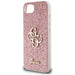 Guess Fixed Glitter Big 4G iPhone 16e Case - Pink - Cell phone cases and covers<<<HurtelXML