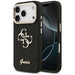 Guess Fixed Glitter Big 4G Metal Frame case for iPhone 17 Pro - black - Cell phone cases and covers<<<HurtelXML