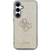 Guess Fixed Glitter Big 4G Metal Logo case for Samsung Galaxy S25 gold - Cell phone cases and covers<<<HurtelXML