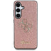 Guess Fixed Glitter Big 4G Metal Logo Case for Samsung Galaxy S25 Pink - Cell phone cases and covers<<<HurtelXML