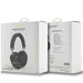 Guess GCube Metallic Script Logo Headphones - Black - Headphones and speakers<<<HurtelXML