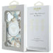 Guess Glitter Flowers Triangle Buttons MagSafe case for iPhone 16 white - Cell phone cases and covers<<<HurtelXML