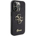 Guess Glitter Script Big 4G case for iPhone 15 Pro Max - black - Cell phone cases and covers<<<HurtelXML
