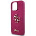 Guess Glitter Script Big 4G iPhone 16 Pro Case - Purple - Cell phone cases and covers<<<HurtelXML