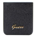Guess Glitter Script case for Samsung Galaxy Z Flip 5 - black - Cell phone cases and covers<<<HurtelXML