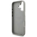 Guess Glitter Triangle Logo MagSafe case for iPhone 17 - silver - Cell phone cases and covers<<<HurtelXML