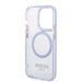 Guess Gold Outline Translucent MagSafe Case for iPhone 14 Pro Max 6.7’’ - Purple - Cell phone cases