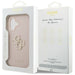Guess Grained Big 4G & Classic Logo iPhone 17 Case - Pink - Cell phone cases and covers<<<HurtelXML