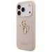 Guess Grained Big 4G & Classic Logo iPhone 17 Pro Case - Pink - Cell phone cases and covers<<<HurtelXML