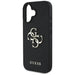 Guess Grained Big 4G Logo Small Classic Logo case for iPhone 16 - black - Cell phone cases and covers<<<HurtelXML