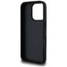 Guess Grained Big 4G Logo Small Classic Logo Case for iPhone 16 Pro Max - Black - Cell phone cases