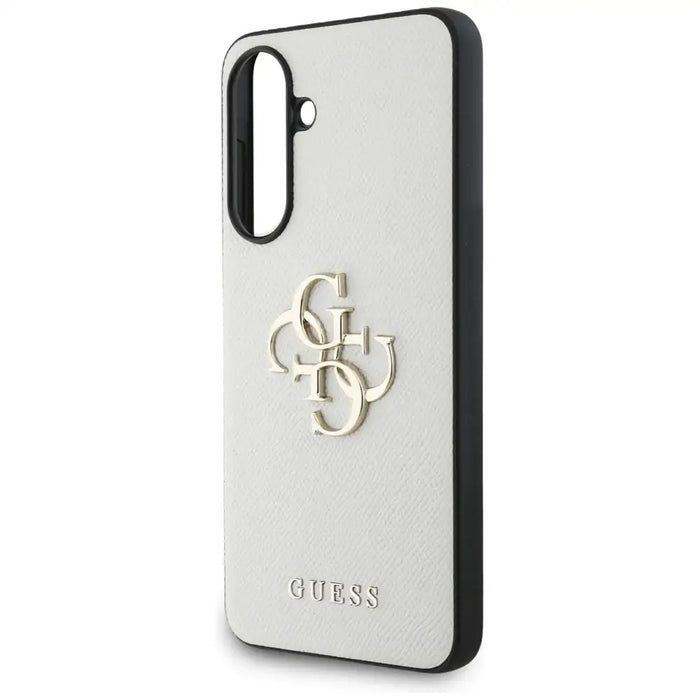 Guess Grained Big 4G Logo Small Classic Logo case for Samsung Galaxy A56 - beige - Cell phone cases
