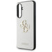 Guess Grained Big 4G Logo Small Classic Logo case for Samsung Galaxy A56 - beige - Cell phone cases