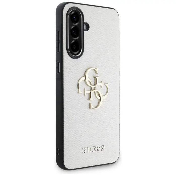 Guess Grained Big 4G Logo Small Classic Logo case for Samsung Galaxy A56 - beige - Cell phone cases