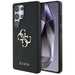 Guess Grained Big 4G Logo Small Classic Logo case for Samsung Galaxy S25 Ultra black - Cell phone cases