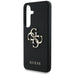 Guess Grained Big 4G Logo Small Classic Logo case for Samsung Galaxy S25 Plus black - Cell phone cases