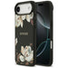 Guess Grained Flowers Classic Logo MagSafe case for iPhone Air - black - Cell phone cases and covers<<<HurtelXML