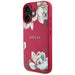 Guess Grained Printed Flower Pattern MagSafe case for iPhone 16 fuchsia - Cell phone cases and covers<<<HurtelXML