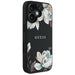 Guess Grained Printed Flower Pattern MagSafe case for iPhone 16 black - Cell phone cases and covers<<<HurtelXML