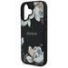 Guess Grained Printed Flower Pattern MagSafe case for iPhone 16 black - Cell phone cases and covers<<<HurtelXML