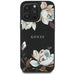 Guess Grained Printed Flower Pattern MagSafe case for iPhone 16 Pro Max black - Cell phone cases and covers<<<HurtelXML