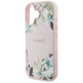 Guess Grained Printed Flower Pattern MagSafe iPhone 16 Case Pink - Cell phone cases and covers<<<HurtelXML