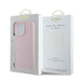 Guess Grained Ring MagSafe iPhone 16 Pro Case - Pink - Cell phone cases and covers<<<HurtelXML