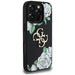 Guess Grained Roses Big 4G logo iPhone 16 Pro case - black - Cell phone cases and covers<<<HurtelXML