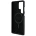 Guess Grained Triangle Logo MagSafe case for Samsung Galaxy S25 Ultra - black - Cell phone cases and covers<<<HurtelXML