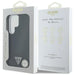 Guess Grained Triangle Logo MagSafe case for Samsung Galaxy S25 Ultra - black - Cell phone cases and covers<<<HurtelXML