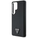 Guess Grained Triangle Logo MagSafe case for Samsung Galaxy S25 Ultra - black - Cell phone cases and covers<<<HurtelXML