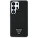 Guess Grained Triangle Logo MagSafe case for Samsung Galaxy S25 Ultra - black - Cell phone cases and covers<<<HurtelXML