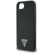 Guess Grained Triangle MagSafe case for iPhone 16e - black - Cell phone cases and covers<<<HurtelXML