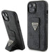 Guess Grip Stand 4G Triangle Strass case for iPhone 15 - black - Cell phone cases and covers<<<HurtelXML